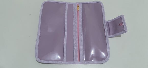 Necessaire para kit higiene com toalha