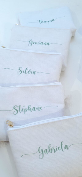 Necessaire personalizada - Casamento