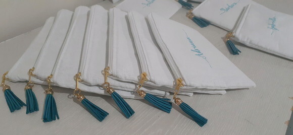 Necessaire personalizada - linho