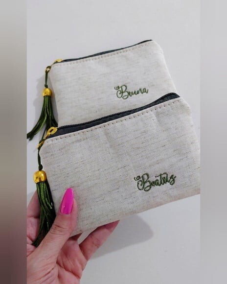 Necessaire Personalizada - Linho