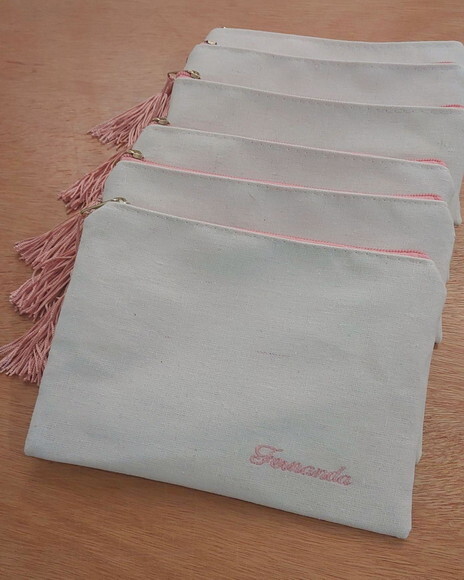 Necessaire Personalizada - Linho