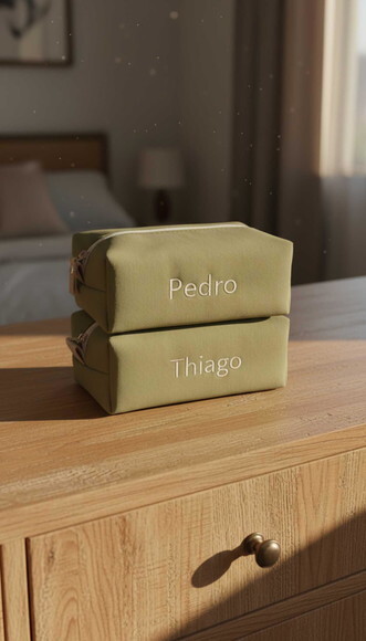 Necessaire Personalizada - Linho
