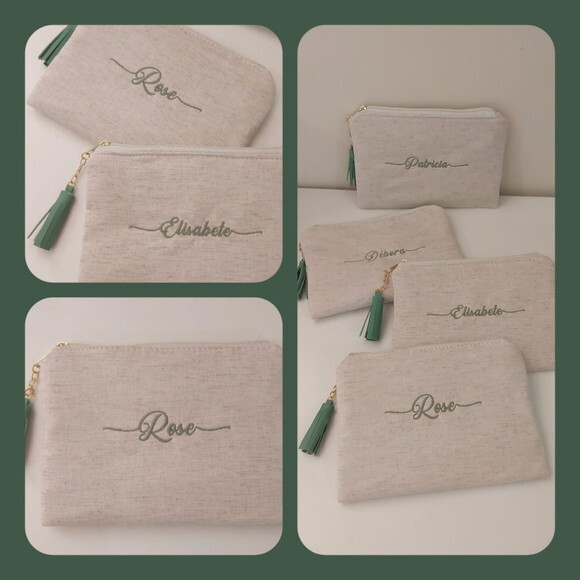 Necessaire Personalizada - Linho