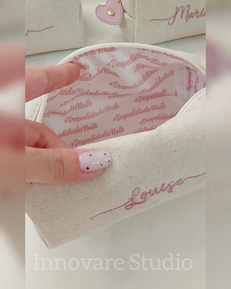 Necessaire Personalizada - Linho