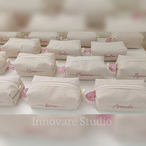 Necessaire Personalizada - Linho