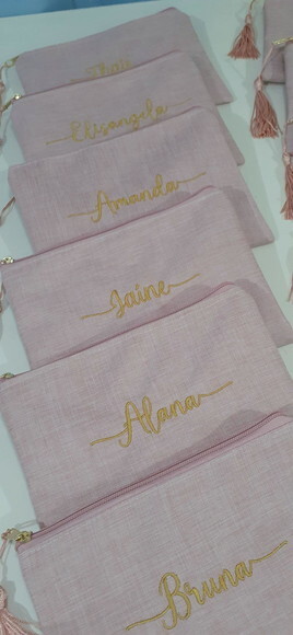 Necessaire Personalizada - Linho