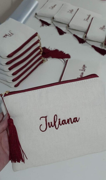 Necessaire Personalizada - Linho