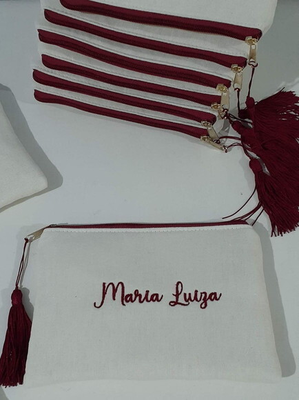 Necessaire Personalizada - Linho