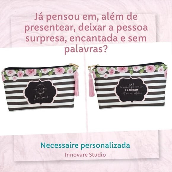Necessaire Personalizada - Luxo
