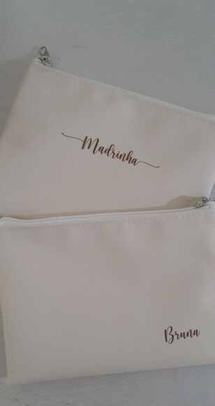 Necessaire personalizada - madrinhas