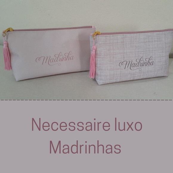 Necessaire personalizada - madrinhas luxo