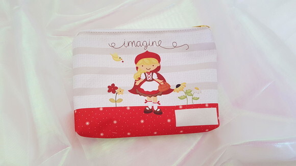 Necessaire personalizada Chapeuzinho Vermelho