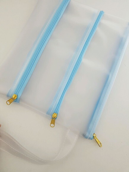 Necessaire plástica organizadora
