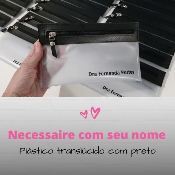 Necessaire Porta Escova De Dente - Logomarca