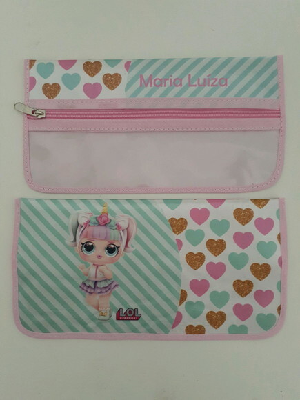 Necessaire porta escova de dente - lol