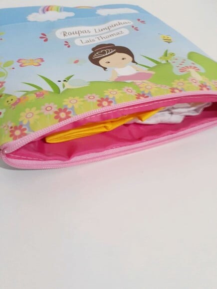 Organizador Duplo G - Jardim e arco iris