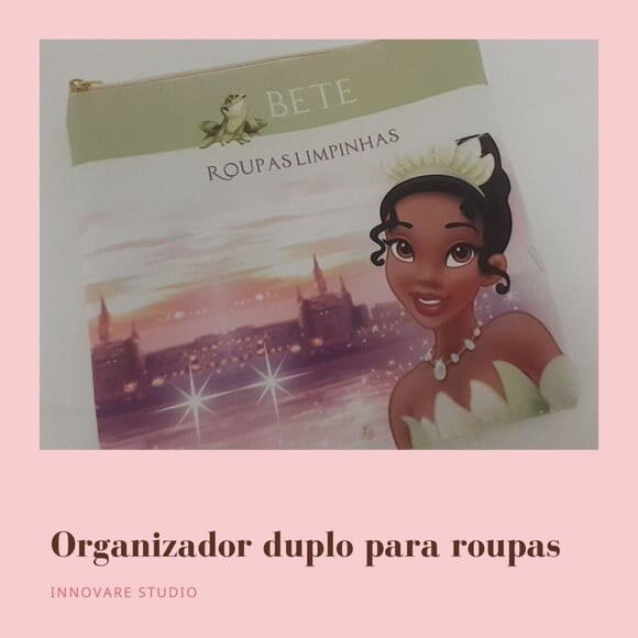 Organizador Duplo G - Princesa Tiana