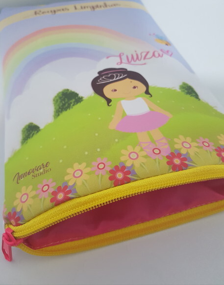 Organizador Duplo M - Arco-íris
