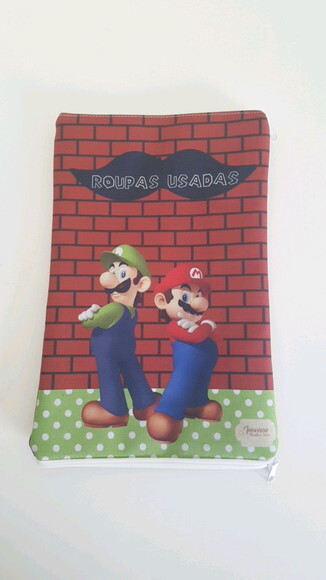 Organizador Duplo M - Mário Bros