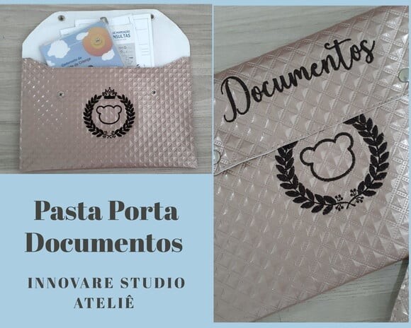 Pasta Porta Documentos Infantil