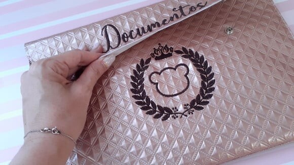 Pasta Porta Documentos Infantil