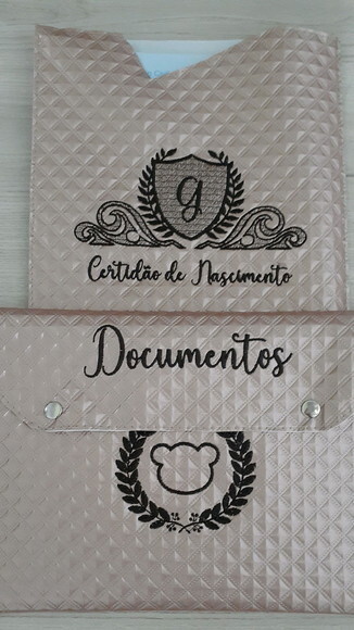 Pastas Porta Documentos e Certidão de Nascimento