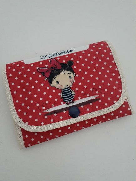 Porta absorvente vermelho