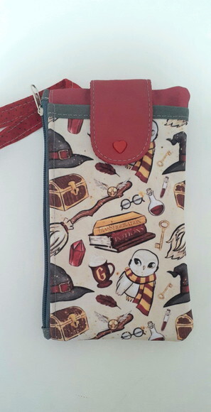 Porta Celular e documentos - 3 bolsos