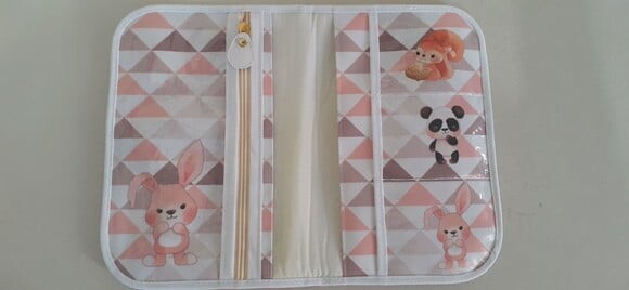 PORTA DOCUMENTOS INFANTIL - ANIMAIS
