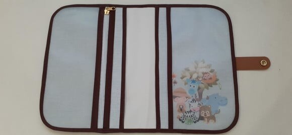Porta Documentos Infantil - Safari Baby