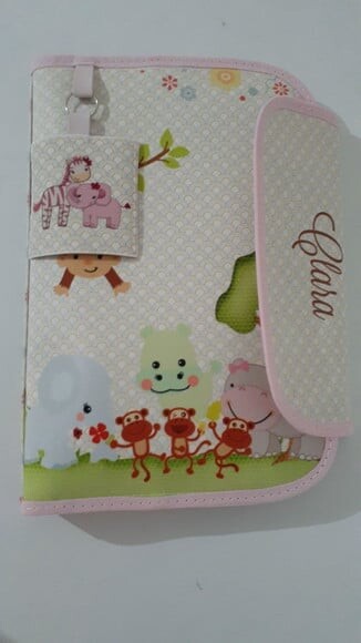 PORTA DOCUMENTOS INFANTIL - SAFARI BABY