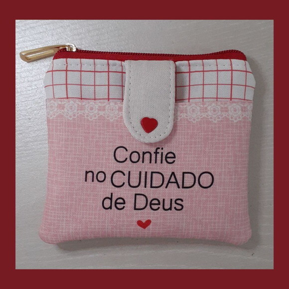 Porta moedas duplo