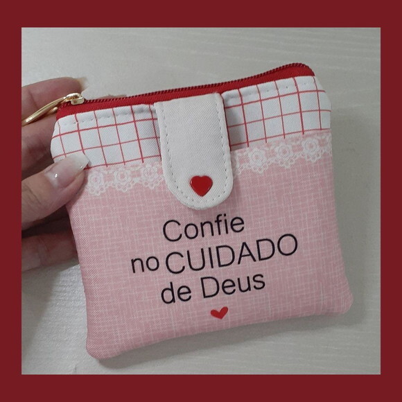 Porta moedas duplo