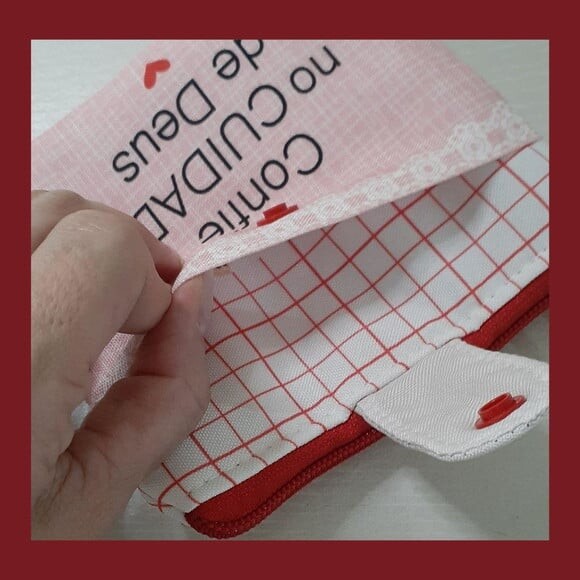 Porta moedas duplo