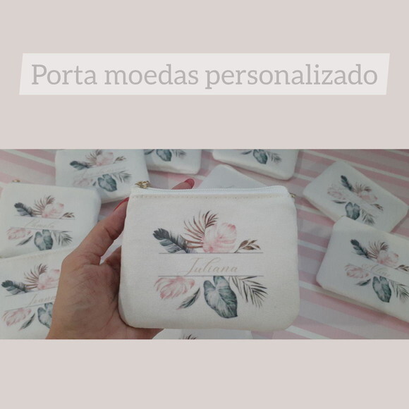 Porta Moedas Personalizado