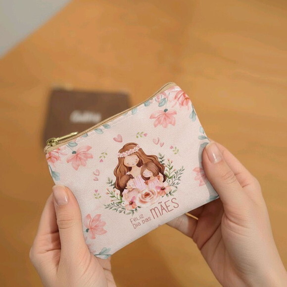 Porta Moedas Personalizado - Dia das Mães