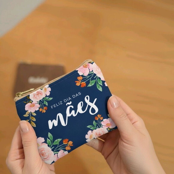 Porta Moedas Personalizado - Dia das Mães