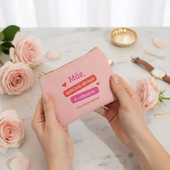 Porta Moedas Personalizado - Dia das Mães