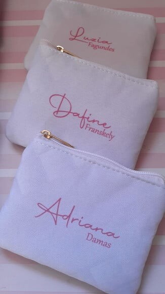 Porta Moedas Personalizado - Madrinha