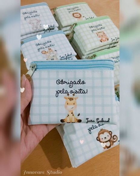 Porta Moedas Safari Baby