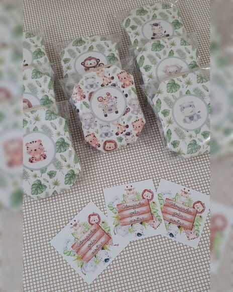 Porta Moedas Safari Baby - Chaveiro