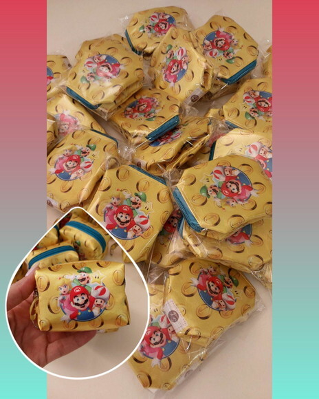 Porta Moedas Super Mário - Chaveiro