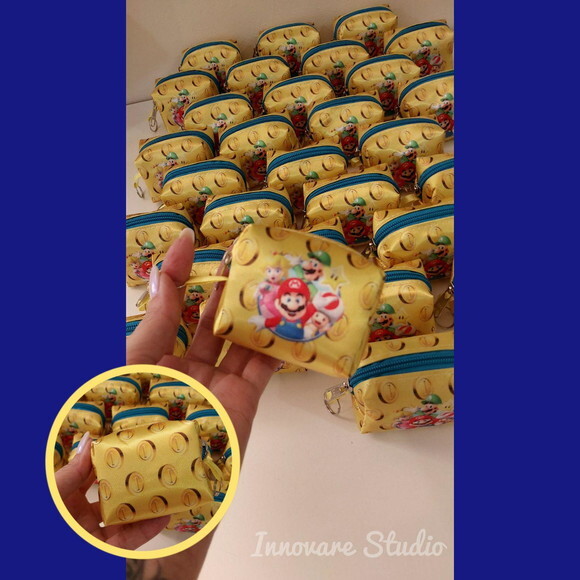 Porta Moedas Super Mário - Chaveiro