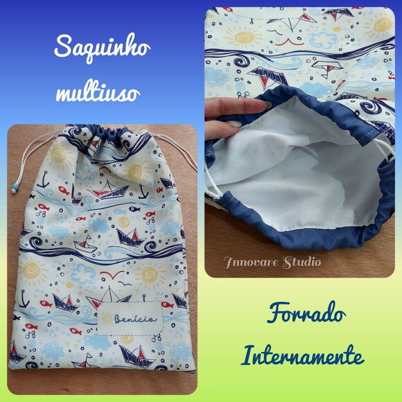 Saquinho Multiuso Infantil