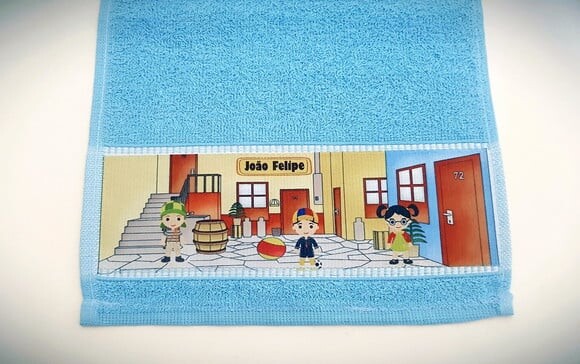 Toalha de mão personalizada Chaves