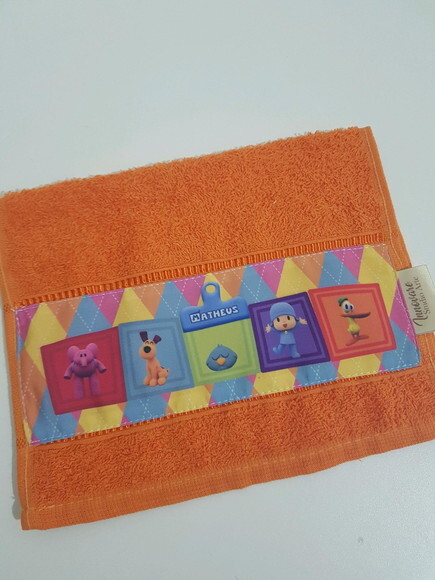Toalha de mão personalizada Pocoyo