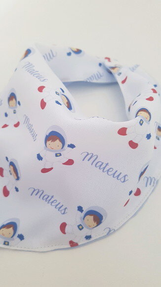 Babador bandana astronauta