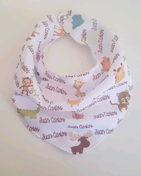 Babador bandana Safari Baby