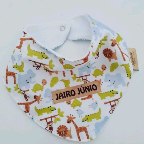 Babador bandana Safari Baby