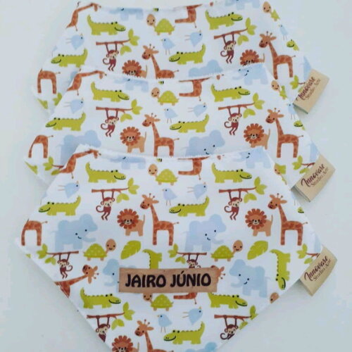 Babador bandana Safari Baby